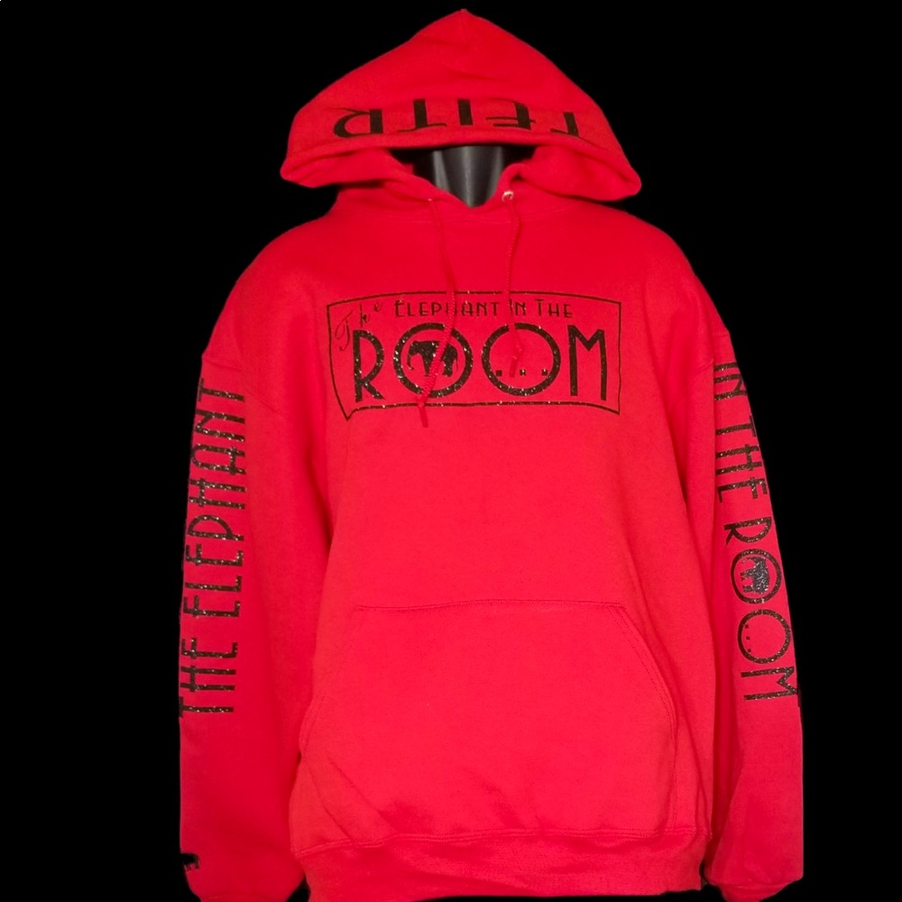 THE ELEPHANT IN THE ROOM-UNISEX HOODIE